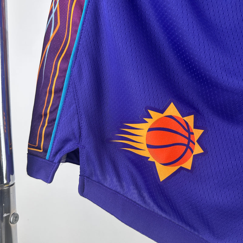 Shorts Phoenix Suns - 23/24 - Roxo - Edição Especial