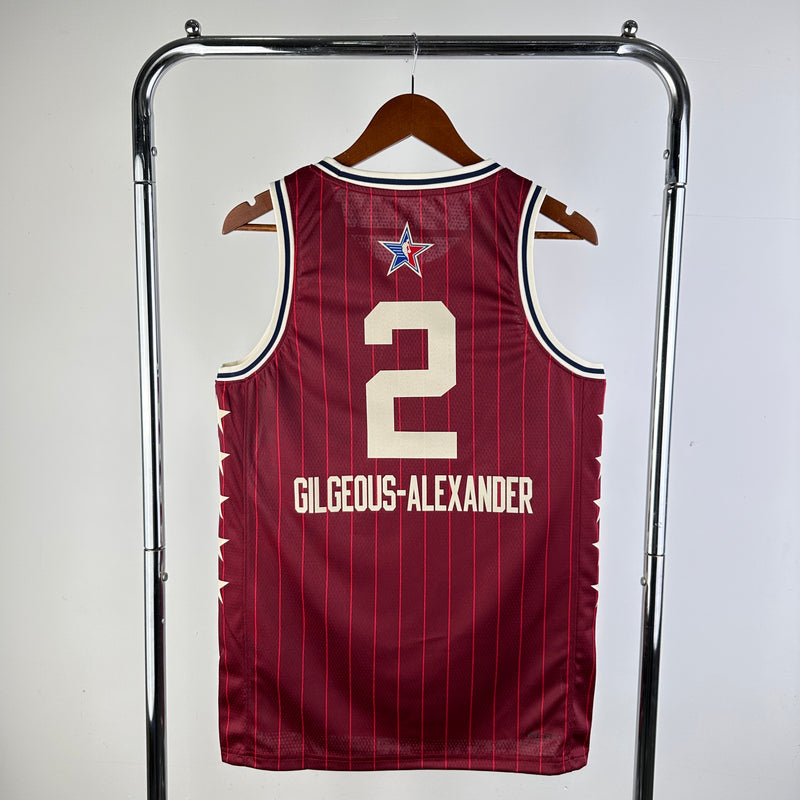 Regata All Star - Time Vermelho - 23/24 - Gilgeous-Alexander - 2