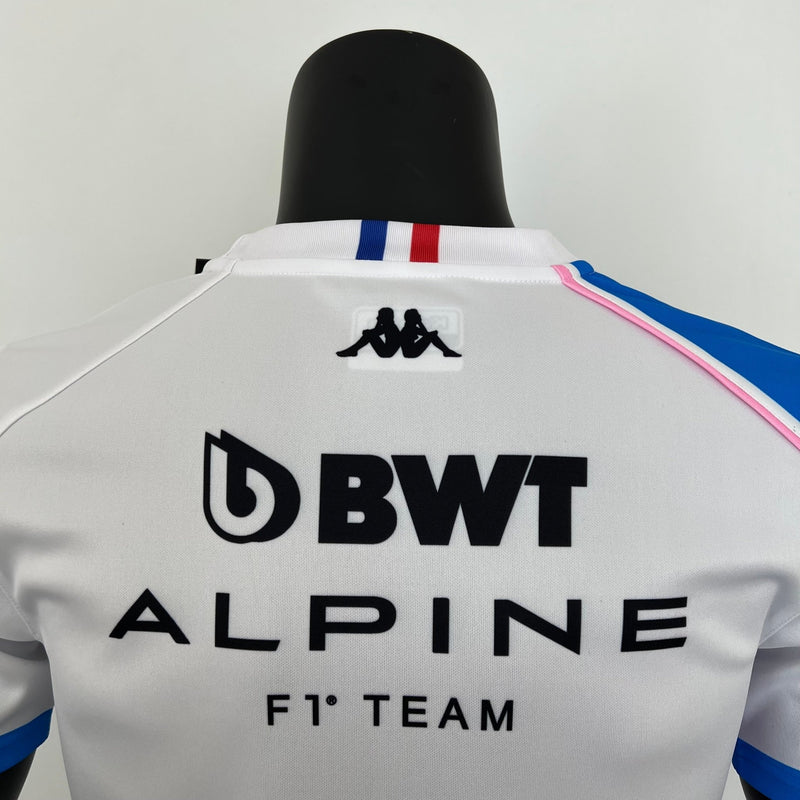 Camisa Alpine Renault Branca - Boleragi Store