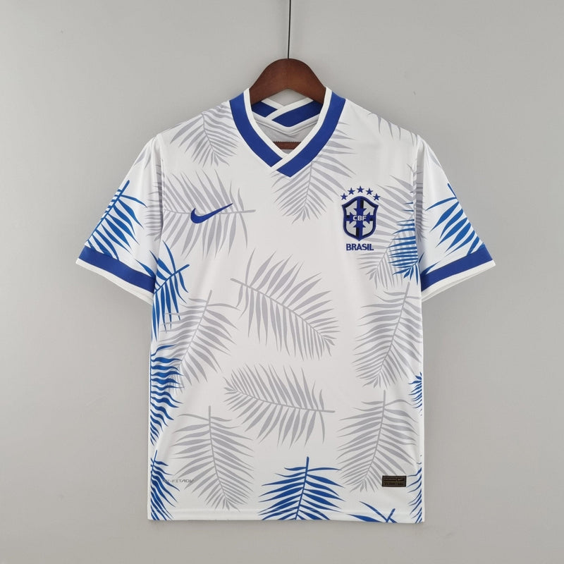 Camisa do Brasil Clássica Branca 2022 - Boleragi Store