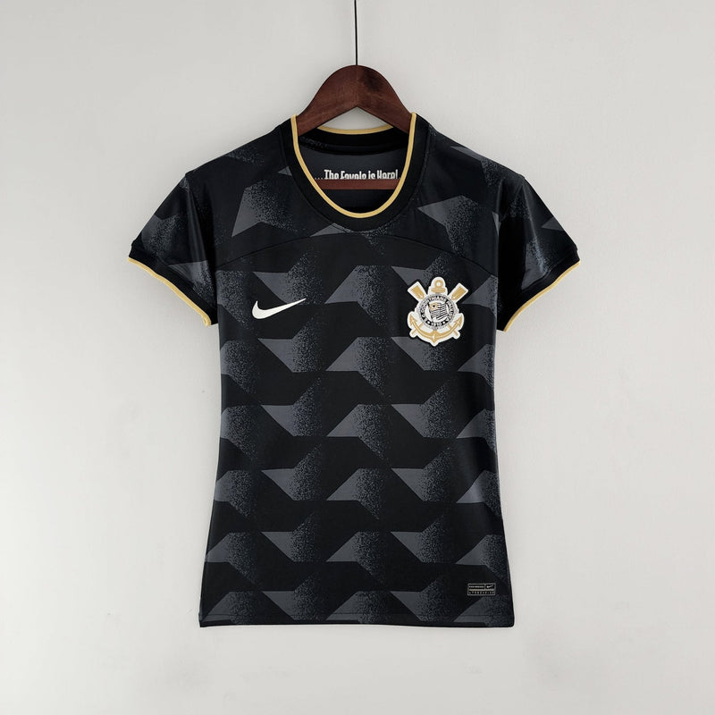 Camisa do Corinthians 2º uniforme feminino 2022/2023 - Boleragi Store