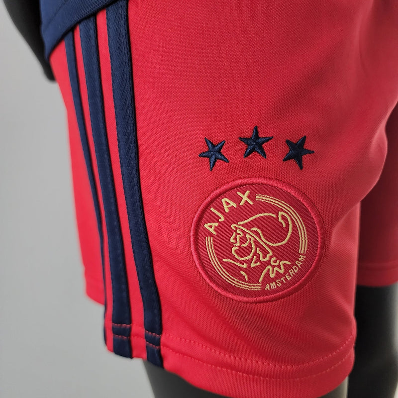 Camisa + short kids do Ajax 22/23 2º uniforme - Boleragi Store