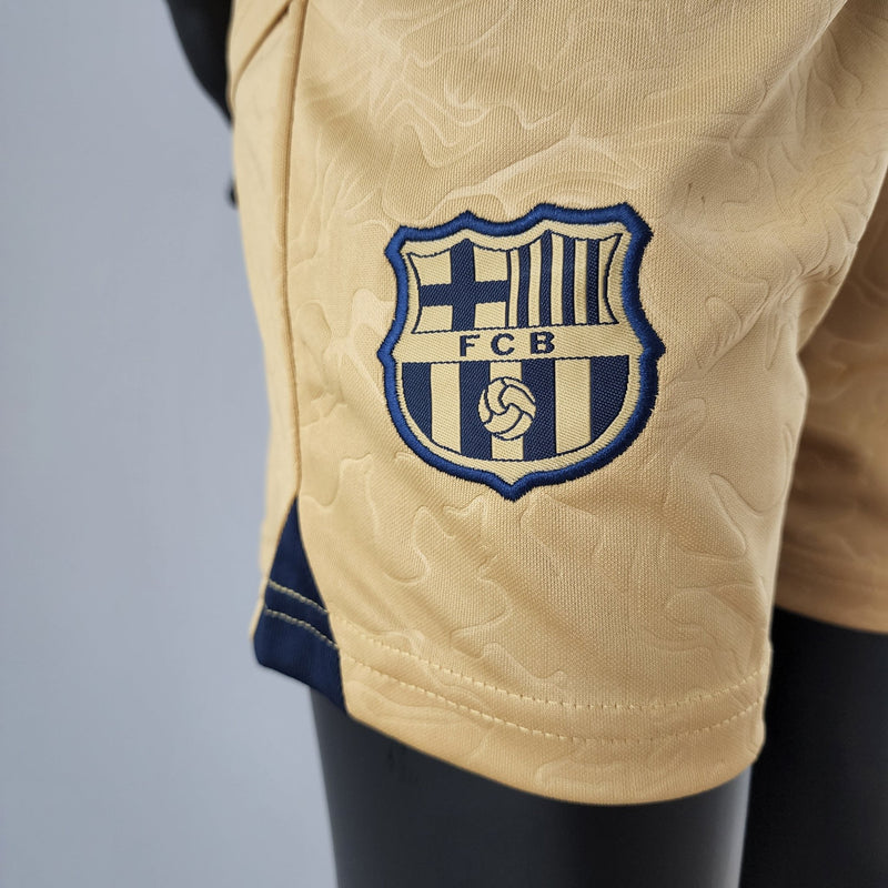 Camisa + short kids do Barcelona 22/23 2º uniforme - Boleragi Store
