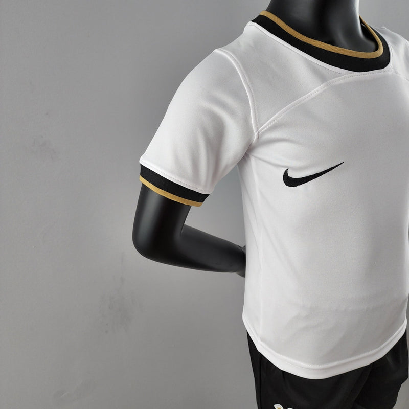 Camisa + short kids do Corinthians 22/23 1º uniforme - Boleragi Store