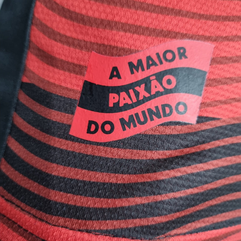 Camisa + short kids do Flamengo 22/23 1º uniforme - Boleragi Store