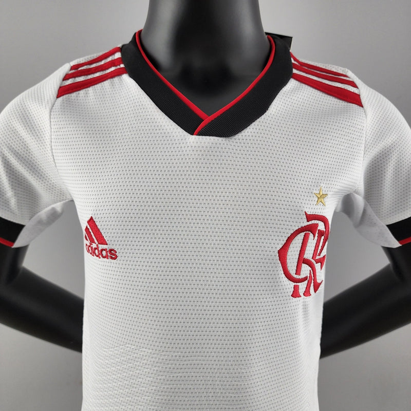 Camisa + short kids do Flamengo 22/23 2º uniforme - Boleragi Store