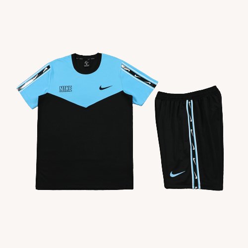 Camisa + Short Nike azul claro - Boleragi Store