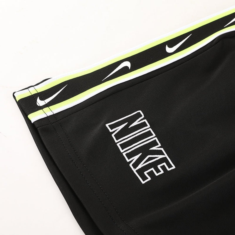 Camisa + Short Nike preta e verde - Boleragi Store