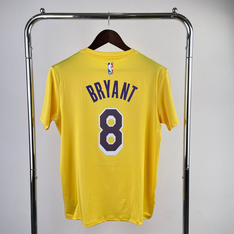 Camiseta Lakers amarela - Bryant x 8