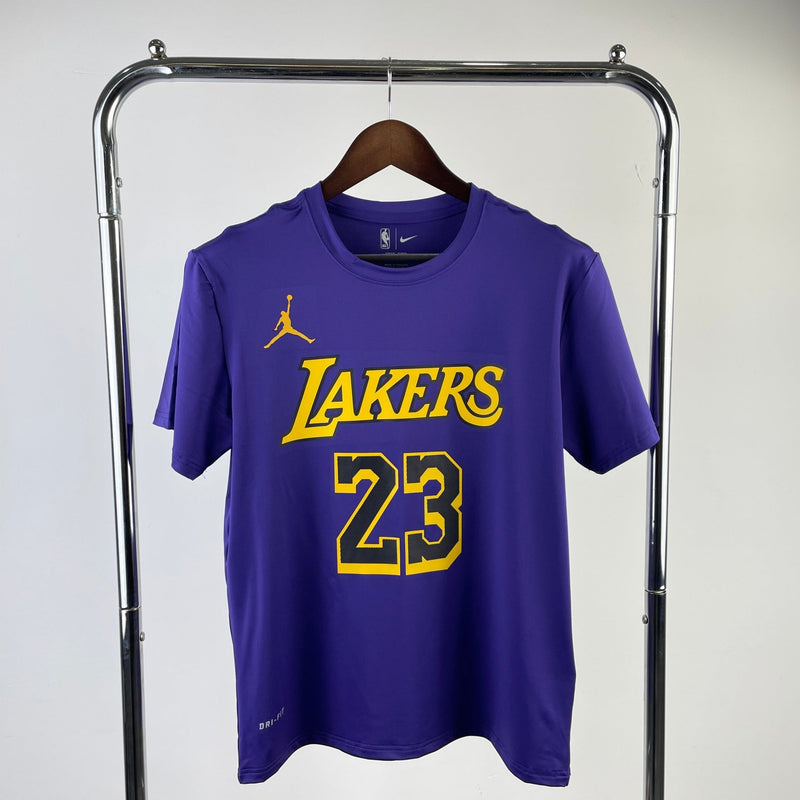 Camiseta Lakers roxa - James x 23