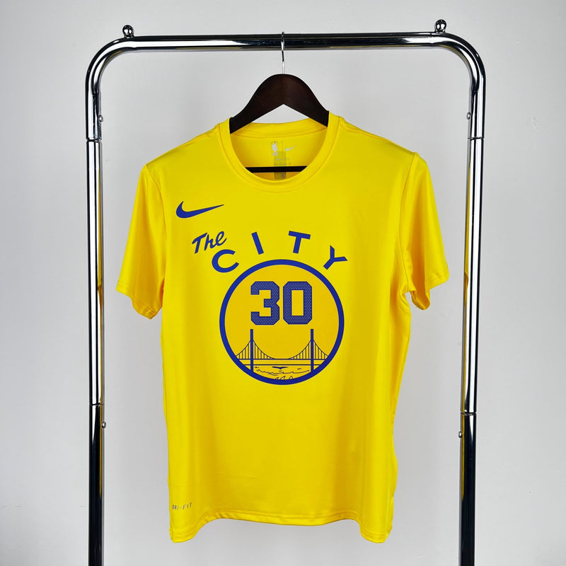 Camiseta Warriors amarelo - Curry x 30