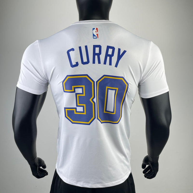 Camiseta Warriors Branca - Curry x 30
