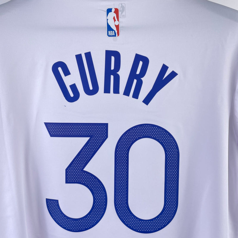 Camiseta Warriors branca - Curry x 30 - Boleragi Store