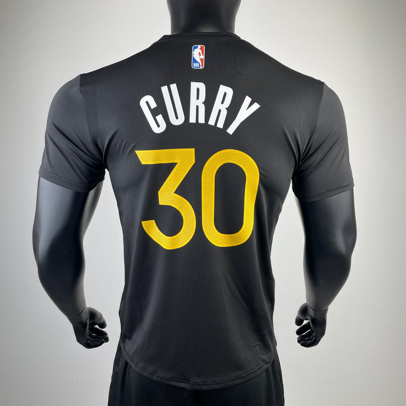 Camiseta Warriors preta - Curry x 30 - Boleragi Store