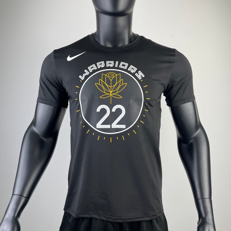 Camiseta Warriors preta - Wiggins x 22 - Boleragi Store