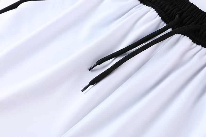 Conjunto camisa + shorts casual branco e preto - Boleragi Store