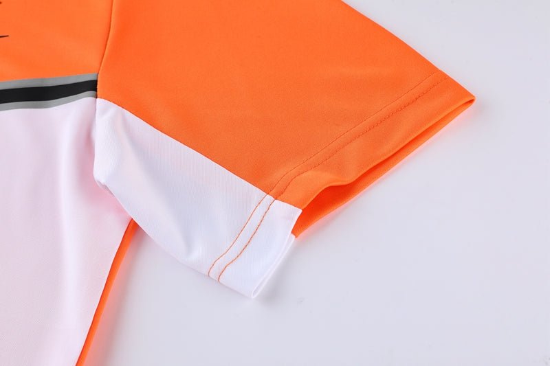 Conjunto camisa + shorts casual laranja - Boleragi Store