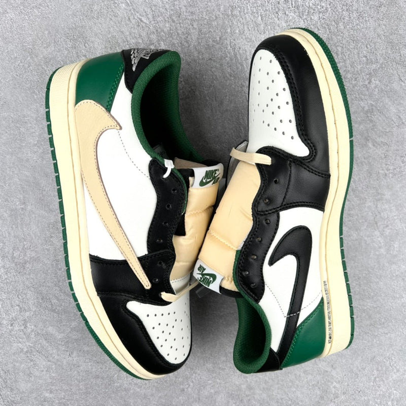 NK Air Jordan AJ1 Low Top Green White Yellow - Boleragi Store