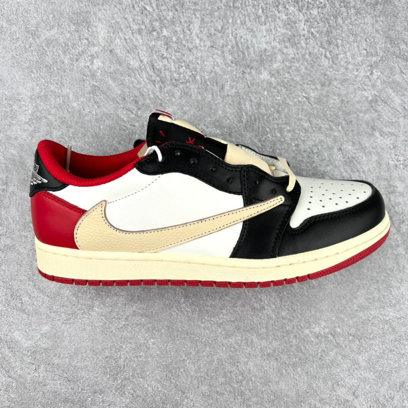 NK Air Jordan AJ1 Low Top Red White Yellow - Boleragi Store