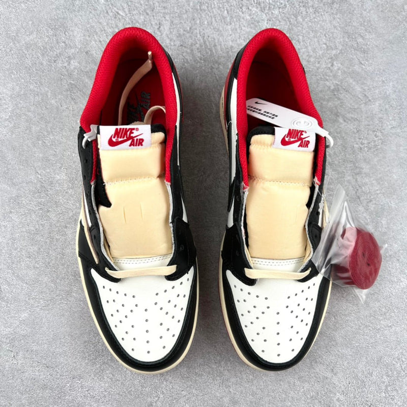 NK Air Jordan AJ1 Low Top Red White Yellow - Boleragi Store