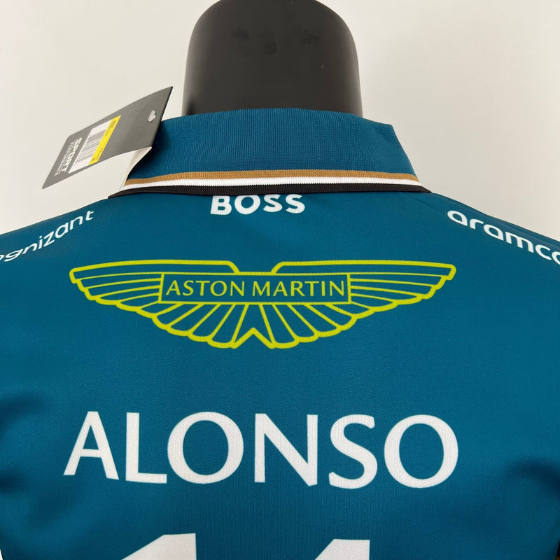 Polo da Aston Martin x Alonso - Boleragi Store