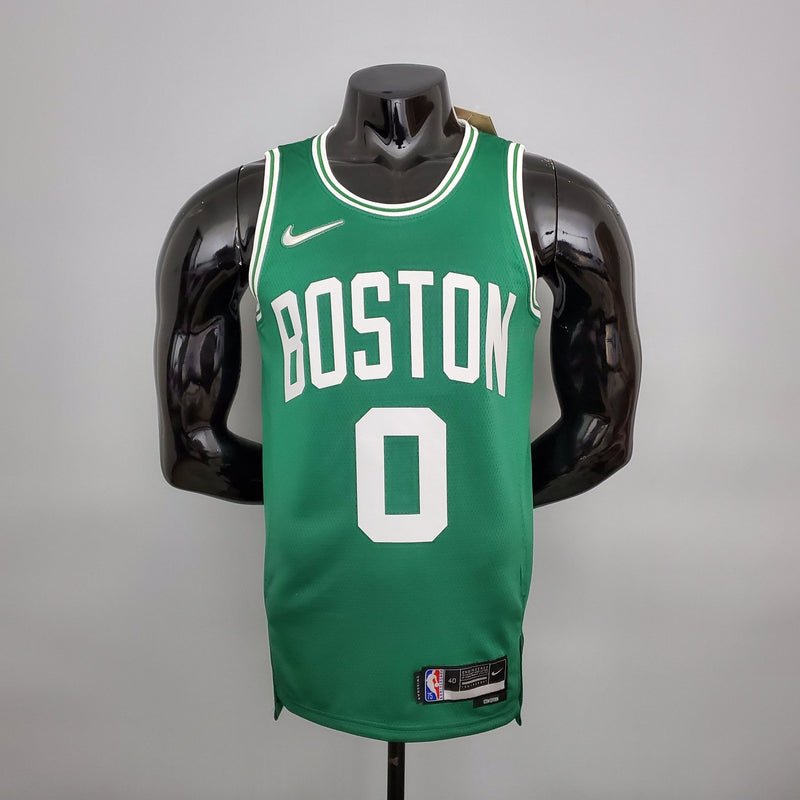 Regata NBA 75º aniversário – Verde – Boston Celtics – Tatum – 0 - Boleragi Store