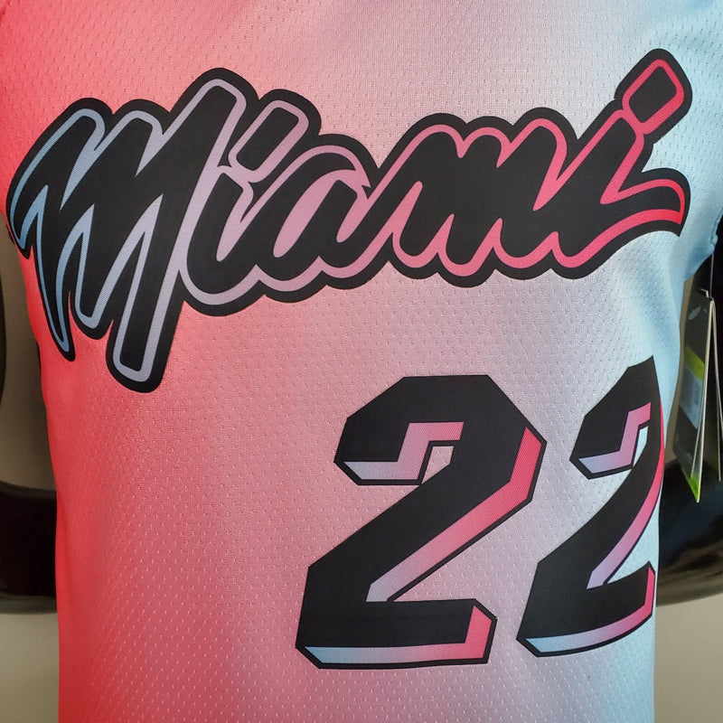 Regata NBA – Azul x Rosa – Miami Heat – Jimmy Butler – 22 - Boleragi Store