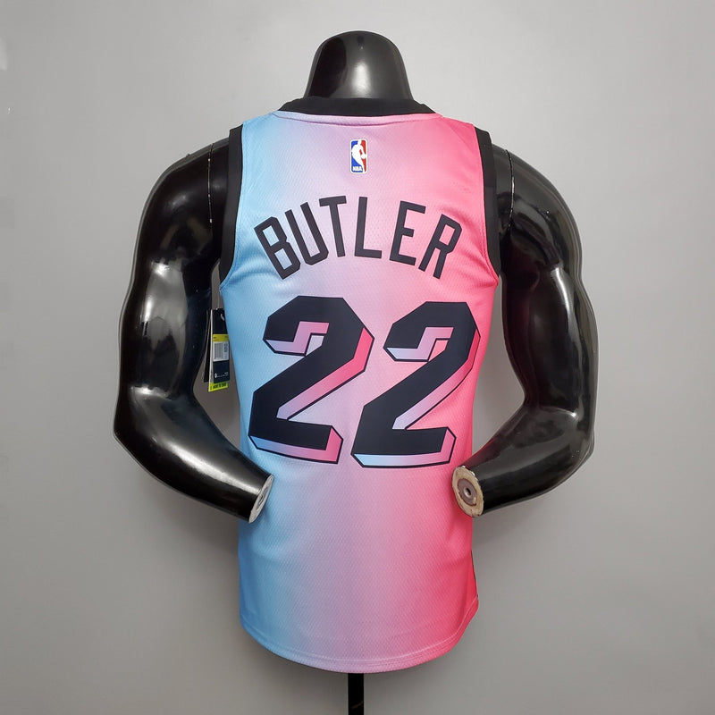 Regata NBA – Azul x Rosa – Miami Heat – Jimmy Butler – 22 - Boleragi Store