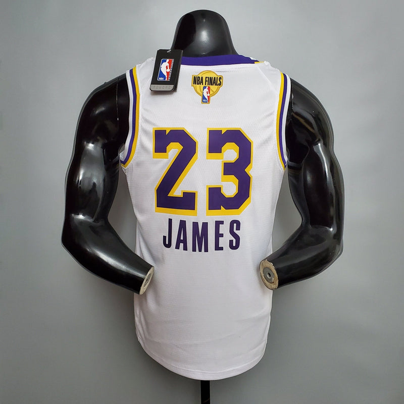 Regata NBA – Branca – Lakers – LeBron James – 23 - Boleragi Store