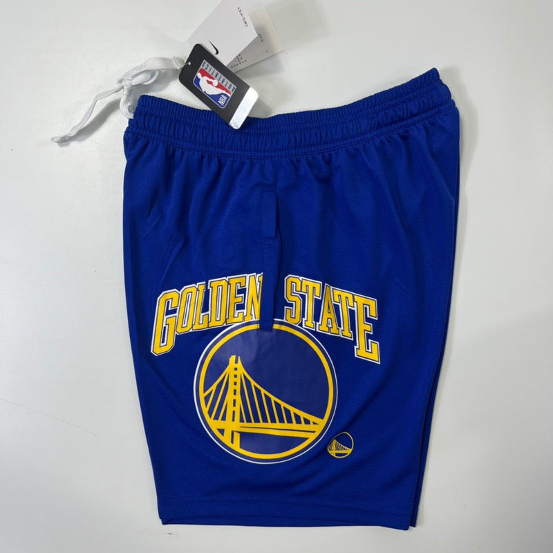 Shorts casual do Golden State Warriors azul - Boleragi Store