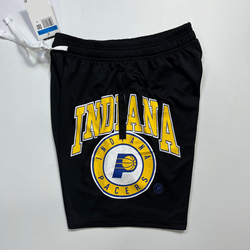 Shorts casual do Indiana Pacers preto - Boleragi Store