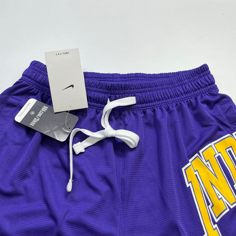 Shorts casual do Indiana Pacers roxo - Boleragi Store
