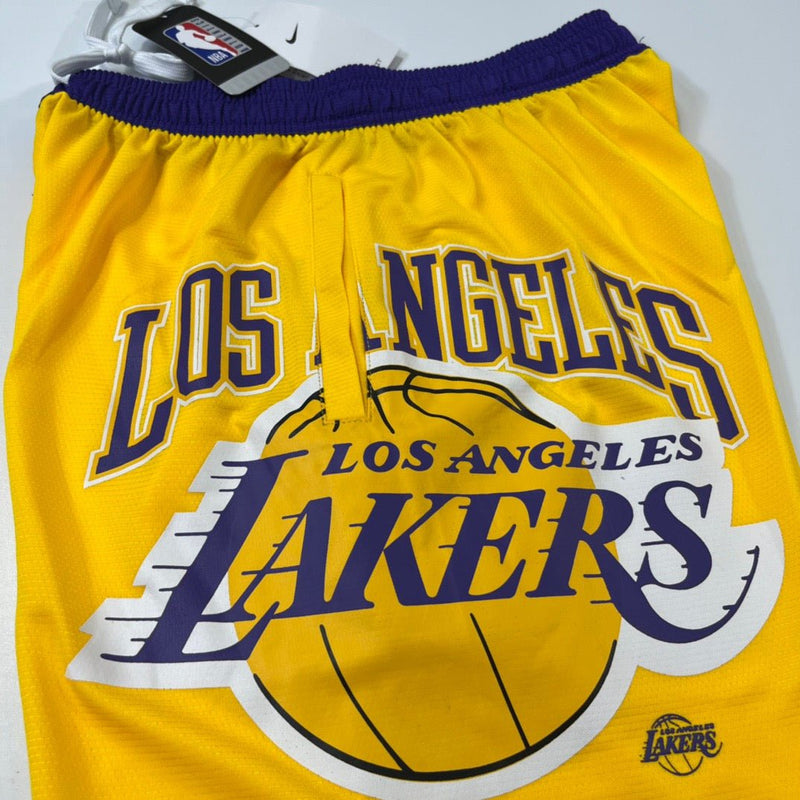 Shorts casual do Lakers amarelo - Boleragi Store