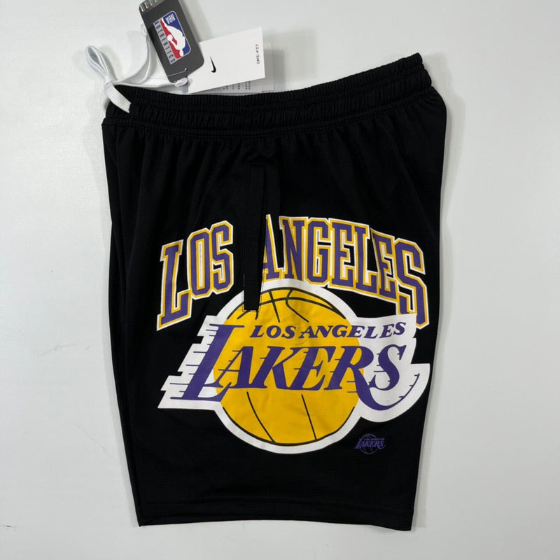Shorts casual do Lakers preto - Boleragi Store