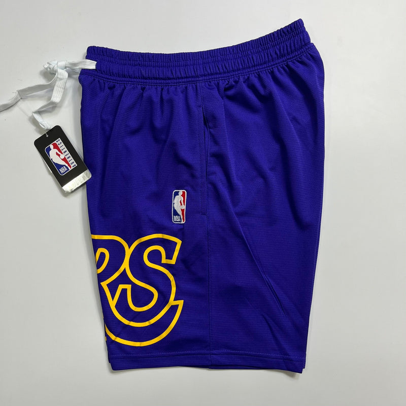 Shorts casual do Lakers roxo - Boleragi Store