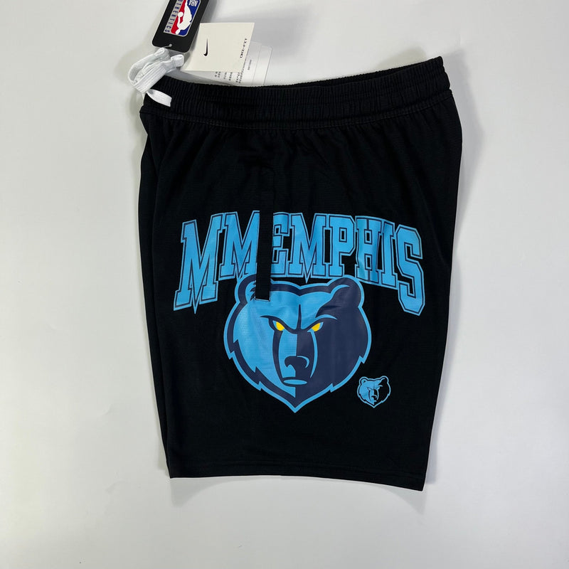 Shorts casual do Memphis Grizzlies preto - Boleragi Store