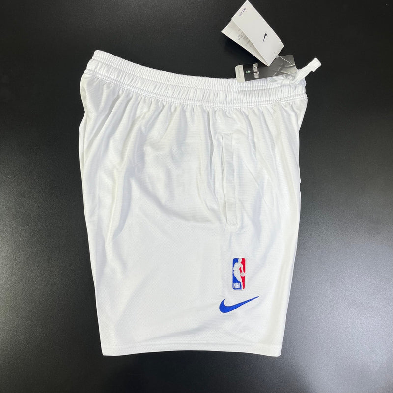 Shorts casual do Philadelphia 76ers branco - Boleragi Store