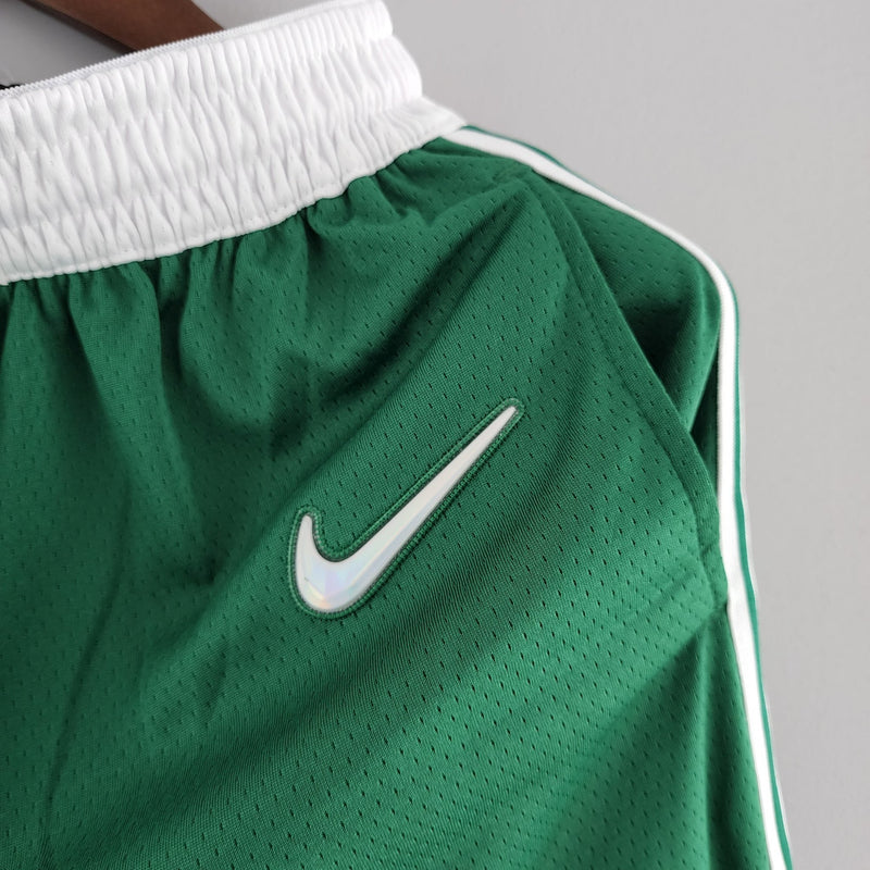 Shorts do Boston Celtics 75º Aniversário - verde - Boleragi Store