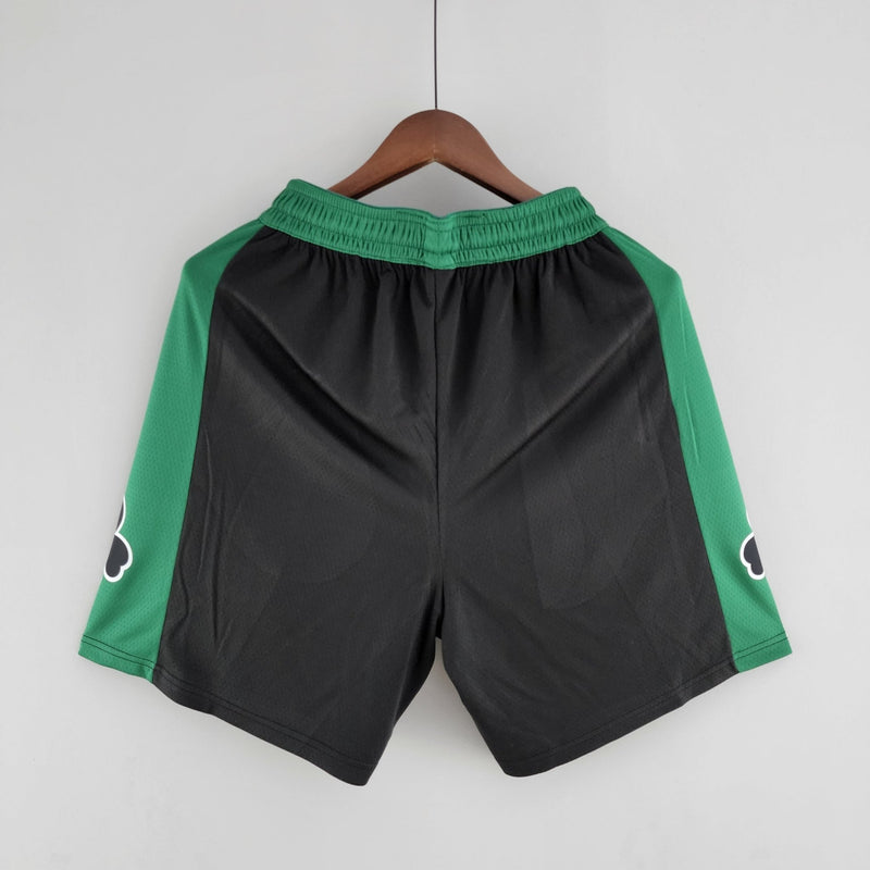 Shorts do Boston Celtics versão preta - Boleragi Store
