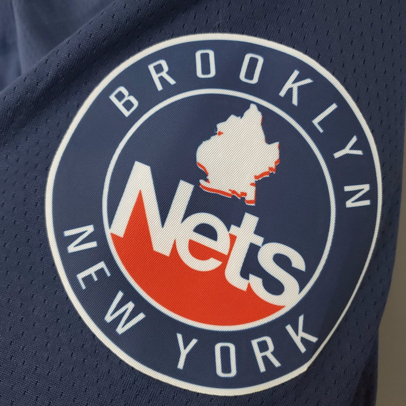 Shorts do Brooklyn Nets "75 aniversário" - Boleragi Store