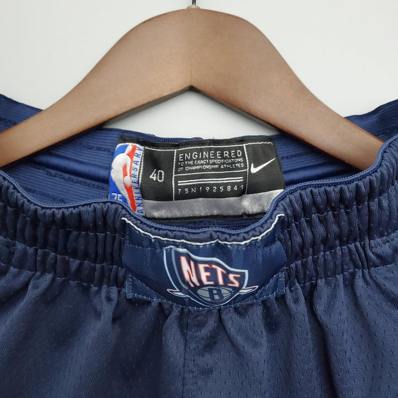 Shorts do Brooklyn Nets "75 aniversário" - Boleragi Store