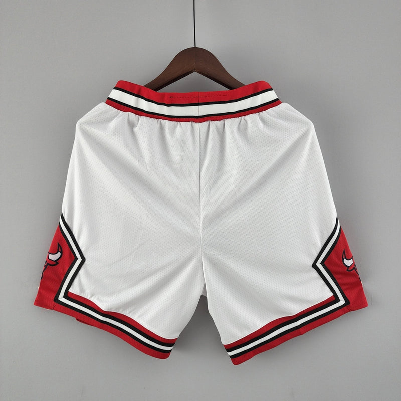 Shorts do Bulls versão branca - Boleragi Store