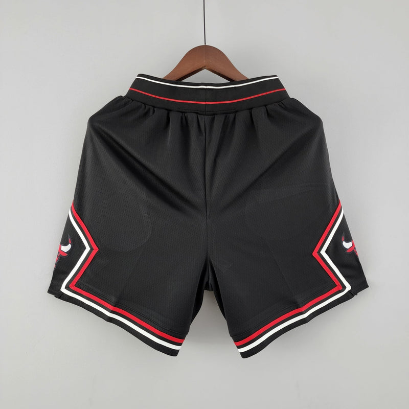 Shorts do Bulls versão preta - Boleragi Store