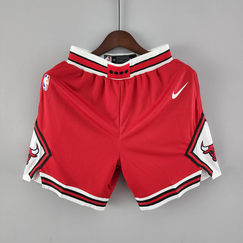 Shorts do Bulls versão vermelha - Boleragi Store