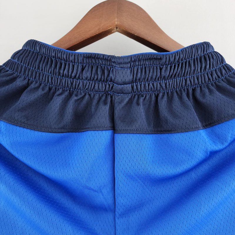 Shorts do Dallas Mavericks versão azul - Boleragi Store
