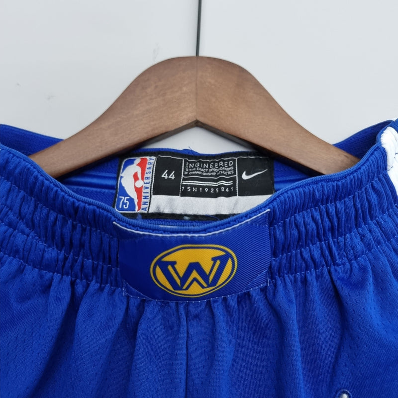 Shorts do Golden State Warriors versão "75 Aniversário" - Boleragi Store