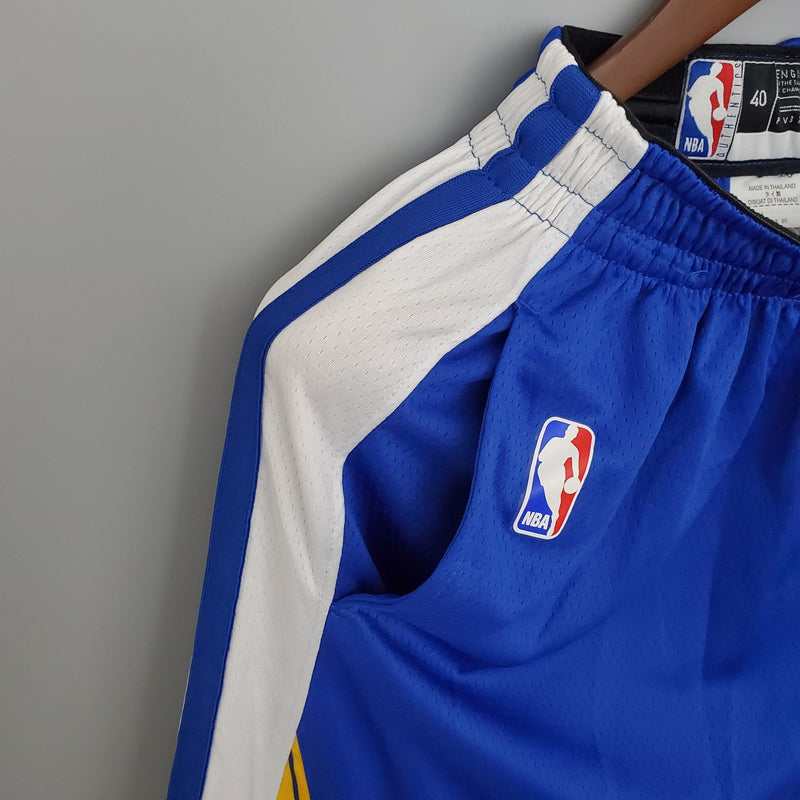 Shorts do Golden State Warriors versão azul - Boleragi Store
