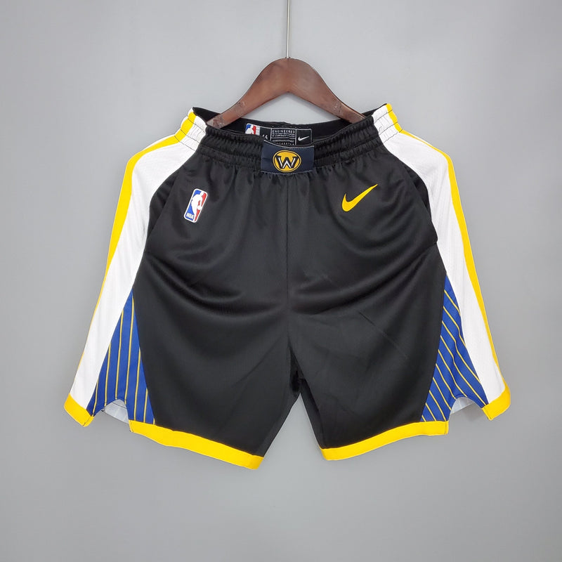 Shorts do Golden State Warriors versão preto - Boleragi Store
