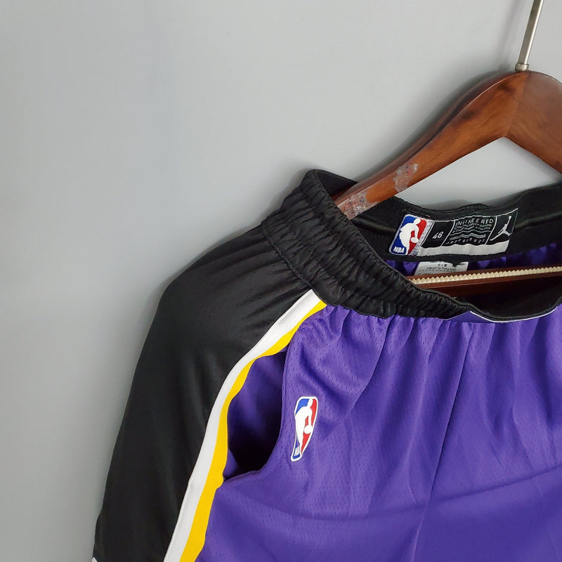 Shorts do Lakers versão roxa - Boleragi Store
