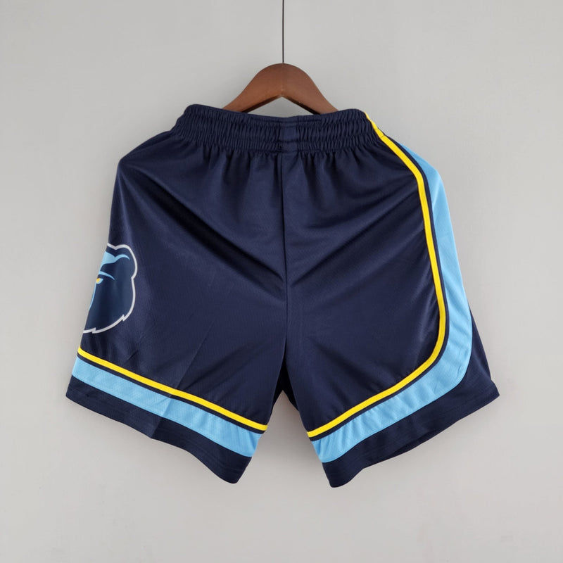 Shorts do Memphis Grizzlies versão azul - Boleragi Store